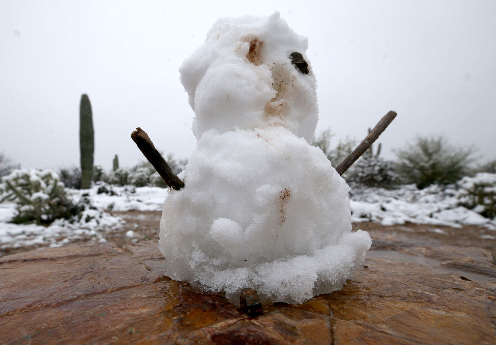 Snow in Tucson